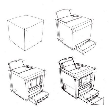 industrial design products sketches